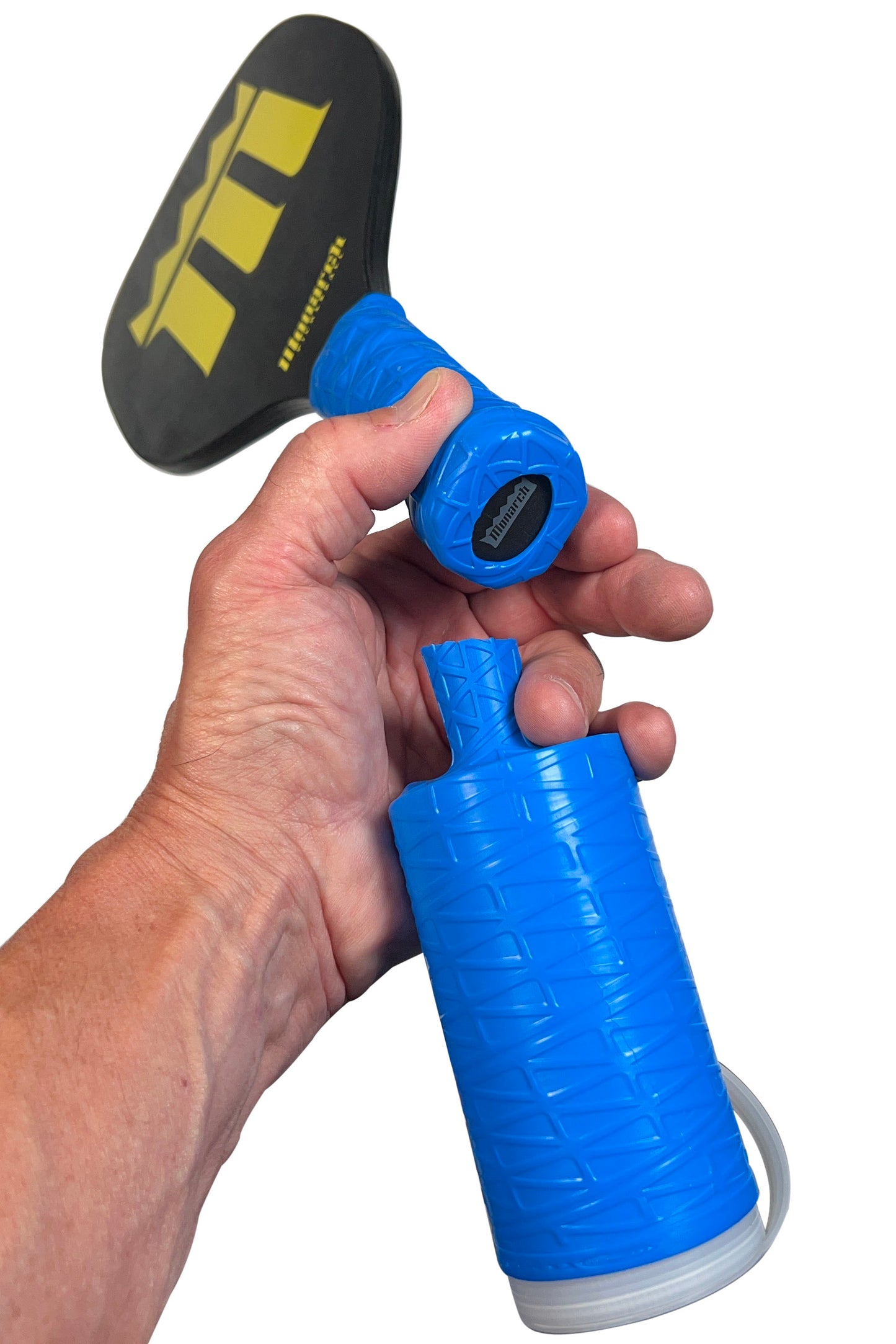 The Stick Grip for all stick sports uses universally accepted one